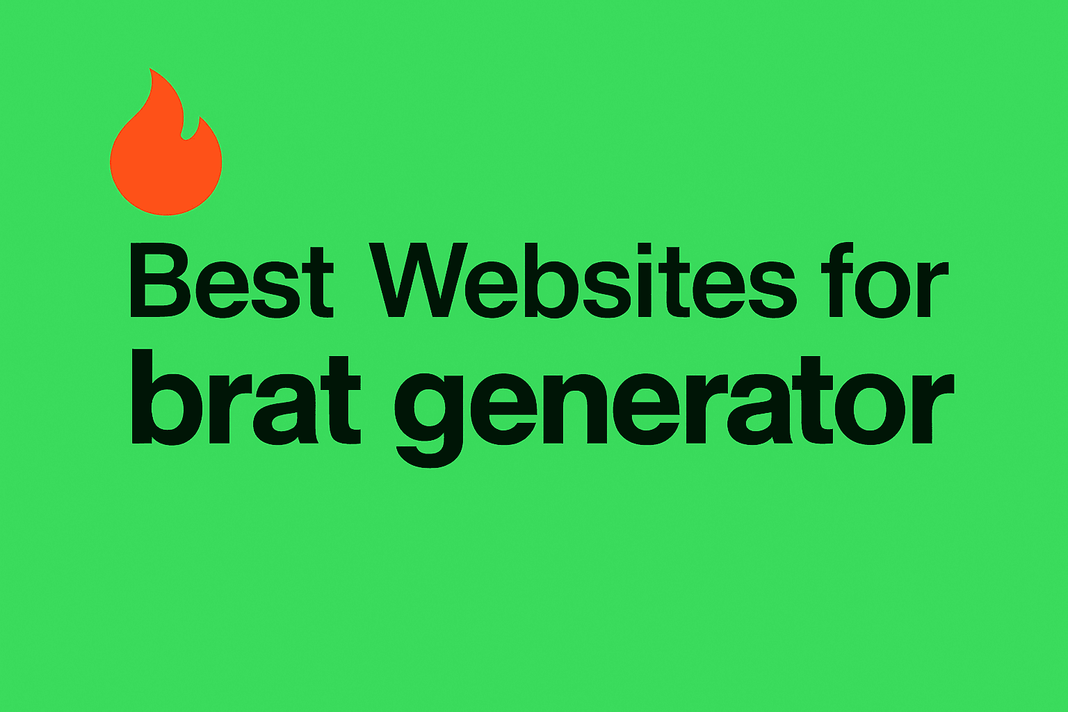 Best Brat Generator Websites Guide - Comparison of top online brat text and meme generators